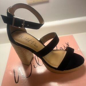 Wild Pair- Block Heel Shoe